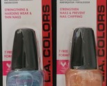 Nail Strengthener Inhibit Splitting Cracking Clear Coat w Applicator Sel... - $3.49