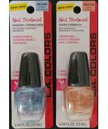 Nail Strengthener Inhibit Splitting Cracking Clear Coat w Applicator Sel... - £2.74 GBP