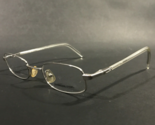 Gucci Eyeglasses Frames GG 1746 9B5 Silver Clear Rectangular Full Rim 45... - £121.29 GBP