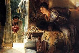 Welcome Footsteps by Sir Lawrence Alma-Tadema - Art Print - £17.63 GBP+