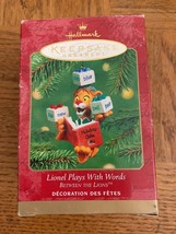 Lionel Plays With Words Christmas Ornament - $15.89