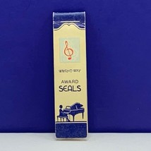 Teacher award stickers Wright Way vintage seals 1930s vtg ephemera music... - £15.39 GBP