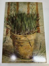 Vincent Van Gogh Flower Pot With Chives Postcard 3.5 X 5.5 Mr. Paper Unused - £1.54 GBP
