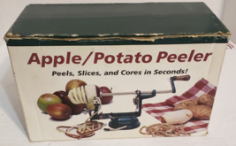 Cast Iron Apple/Potato Peeler, Peels, Slices, Cores in Seconds Model A505G NIB - £15.37 GBP