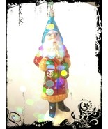 NEW! Authentic Christopher Radko Stylish SANTA MAGICIAN MAG Rare Glass O... - $136.55 CAD