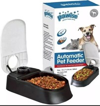 PAWISE Automatic Dog Feeder 300ml Automatic Pet Cat Food Dispenser Station Timer - £9.96 GBP