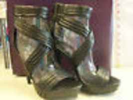 Fergie New Womens Sanibel Black Stiletto Heels 6 M Shoes - £103.43 GBP