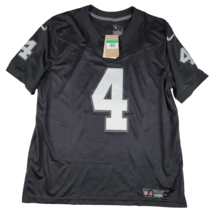 Nike Elite Derek Carr Oakland Raiders On Field Football Jersey Black Sz XL NWT - £62.08 GBP