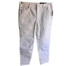 Talbots Flawless White Girlfriend Jeans 4P Ankle Length Mid-Rise Relaxed... - $454.74 MXN