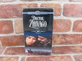 Doctor Zhivago VHS 2 Tape Deluxe 30th Anniversary Set 1995 Sealed NEW - $4.79