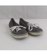 Vans Off The Wall Gray Low Top Sneakers Unisex Men&#39;s Size 5 Women&#39;s Size... - $17.81