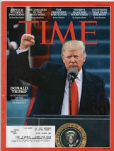 VINTAGE Jan 30 2017 Time Magazine Donald Trump Inauguration - £39.56 GBP