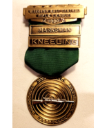 Marksman Kneeling Shooting Medal Ribbon 1980 WI East Central Region Rifl... - $373.46 MXN