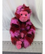 Animal Alley Pink Red Monkey Ape Orangutan Plush 14 Inch 2000 Stuffed An... - $19.95