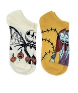 Nightmare Before Christmas Women&#39;s Halloween No-Show Socks, 2-Pack, Size... - $154.98 MXN