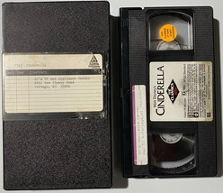 Disney&#39;s Cinderella VHS Video Tape Black Diamond Classics Tested - £1.53 GBP