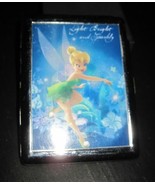 Vintage Ladies DISNEY TINKER BELL Peter Pan Metal Cigarette Case - $33.94 CAD