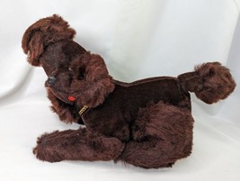 Vintage Poodle Plush Transistor Radio Stuffed Animal Toy READ - $15.25