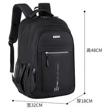 2023 New Backpack Men&#39;s Women&#39;s Oxford Cloth Backpack High Capacity Junior High  - £82.56 GBP