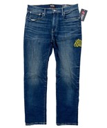 Lucky Brand x Rolling Stones Mens Blue Ghost Wash 223 Straight Stretch J... - $109.35 CAD
