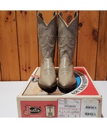 Justin Western Boots L4924 Sand Kiddie Womens Size 8B - £20.03 GBP