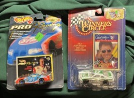 Darrell Waltrip #17 Winners Circle &amp; Hot Wheels Bobby Hamilton #43 Die C... - $4.00