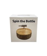 Spin The Bottle Silver/Wood - $13.00