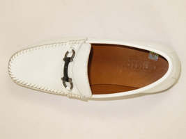 Men's Driving Shoes GENIO Turkey Casual Dress Genuine Leather 120741706 White image 6