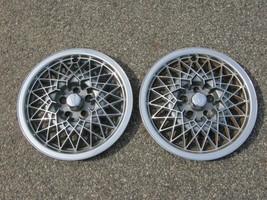 1992 to 1994 Pontiac Sunbird Grand AM bolt on 15 inch hubcaps wheel covers - £18.15 GBP