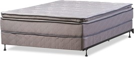 Mayton 39X74 Foam Encased Soft Pillow Top Hybrid Contouring, And Bed Frame. - £432.38 GBP