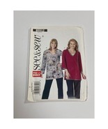See &amp; Sew Sewing Pattern B5512 Size B (L-XXL) Womens Tunic Top Shirt - £4.67 GBP