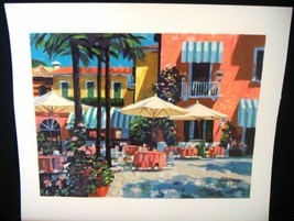 Howard Behrens &quot;Inn at Lake Gorda&quot; Serigraph Hand Signed &amp; Numbered - £234.72 GBP