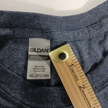 Gildan Heavy Cotton SAVANNAH GEORGIA Mens Gray Short Sleeve Crewneck T-Shirt 5XL image 4