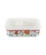 Pioneer Woman ~ Ceramic Food Storage Container ~ Spring Bouquet Pattern ... - $552.10 MXN