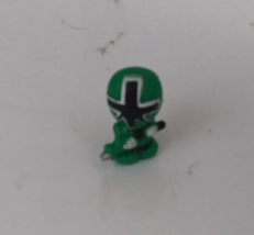 Squinkies Green Power Ranger .75&quot; Rubber Collectible Mini Toy Figure - $5.81