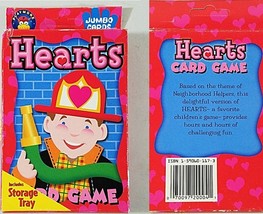 Game Hearts Jumbo Card Game with Storage Tray - 2002 Play more  - £3.92 GBP