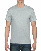 Gildan Men&#39;s DryBlend Adult T-Shirt, 2-Pack, Sport, Sport Grey, Size Medium NEW  - £11.06 GBP