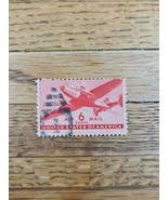 US Stamp US Air Mail 6c Used - $1.38 CAD