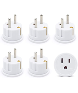 All-In-One International Travel Plug Adapter, USA to European-Type E/F f... - £10.82 GBP