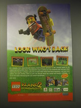 2001 Lego Island 2 The Brickster&#39;s Revenge Video Game Ad - Look who&#39;s back - $18.49