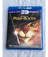 Puss In Boots  (2012 Blu-ray 3d + Blu-ray + DVD) Edition - $14.35