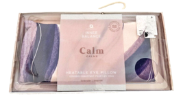 Heatable Eye Pillow Aroma Home Inner Balance Calm Lavender Essential Oil... - $14.85