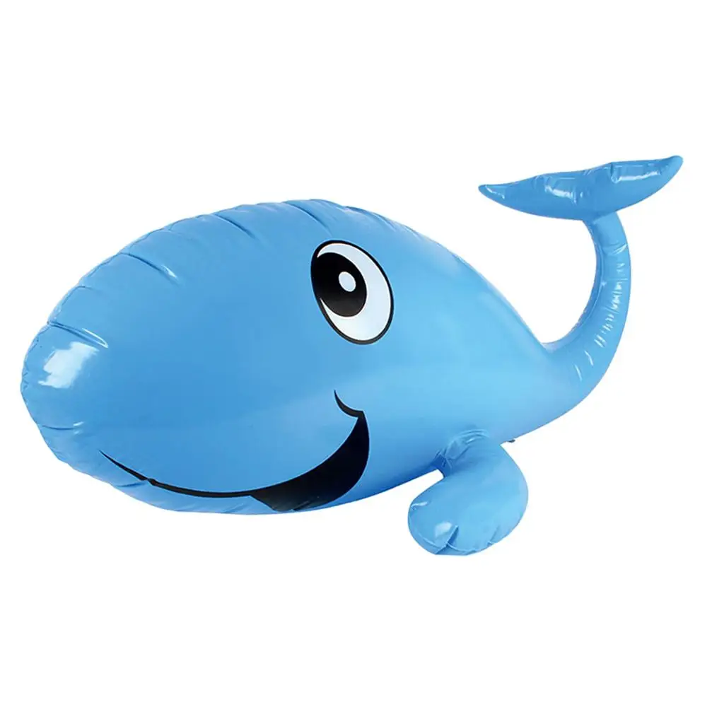 Thicken Water Inflatable Dolphin Toy Outdoor Pool Water Game - £16.81 GBP