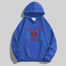 Young Royals Hillerska Skolan Hoodie Hillerska Skolan Unisex Hooded Sweatshirt G - £65.32 GBP