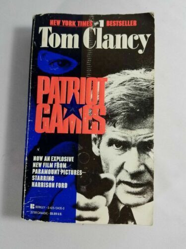 Primary image for Jack Ryan: Patriot Games by Tom Clancy (1987, Paperback)