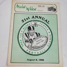 Vintage Maskat Wildcat Masonic Shriners Magazine August 1988 Wichita Fal... - $16.04