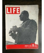 Life Magazine January 19, 1942 - North Atlantic Patrol - Chicago Bears -... - £4.47 GBP