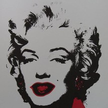 Andy Warhol Golden Marilyn 11.36 Sunday B Morning Serigraph Portrait Art - £489.92 GBP