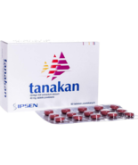 Ipsen TANAKAN Ginkgo Biloba Extract 40mg 90 tablets EXPRESS SHIPPING DHL... - $107.91 CAD