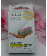 LD Printer Ink Magenta LD-CL1221M For Canon Pixma Printers / Chip Sealed... - £4.77 GBP